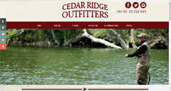 Desktop Screenshot of cedarridgeoutfitters.com